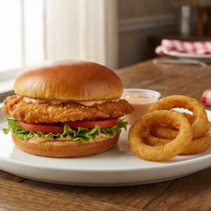 Crispy Chicken Burger