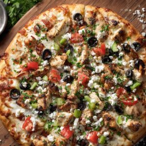 Greek Pizza 10" Greek Pizza
