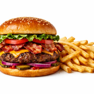 1/2  Bacon Burger