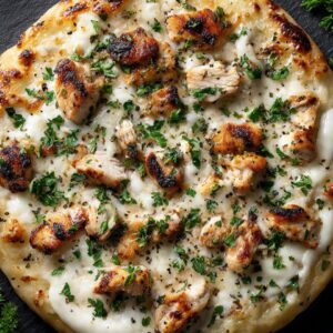 Chicken Alfredo Pizza 30" Chicken Alfredo Pizza