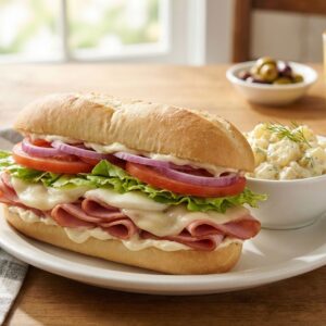 Ham & Cheese + Salad