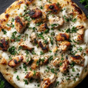 Chicken Alfredo Pizza 14" Chicken Alfredo Pizza