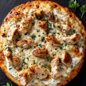 Chicken Alfredo Pizza 18" Chicken Alfredo Pizza