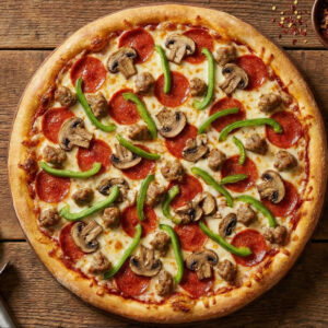 4 Toppings Combo Pizza