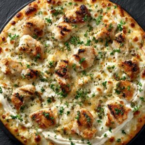 Chicken Alfredo Pizza 24" Chicken Alfredo Pizza