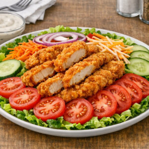 Crispy Chicken Salad