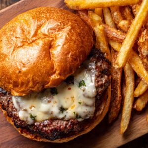 Full pound Napoli Cheeseburger