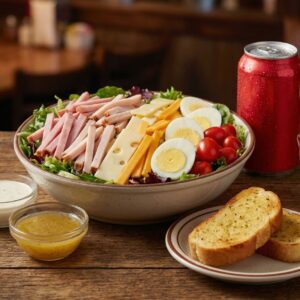 #23 - Chef Salad + Garlic Bread + Free Can Soda