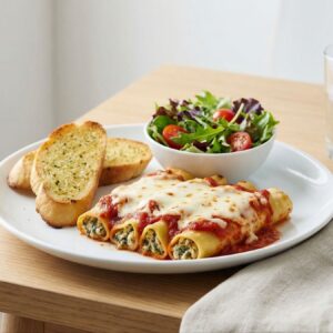 Canneloni + salad