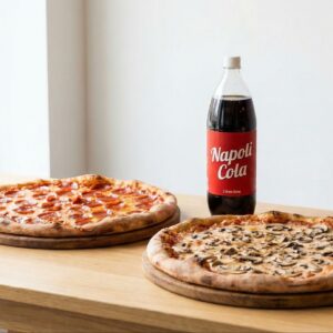 #7 - Two 16" Pizza 2 Toppings/ea(1) + 2 Liiter Soda