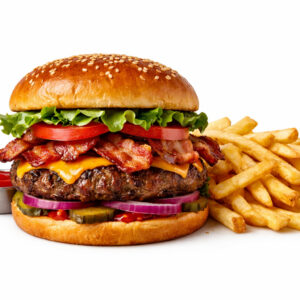 Full pound Bacon Burger